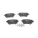 Kit de plaquettes de frein, frein à disque BP1235 Bosch, Vignette 2