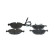 Kit de plaquettes de frein, frein à disque BP1239 Bosch, Vignette 2