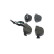 Kit de plaquettes de frein, frein à disque BP1239 Bosch, Vignette 3