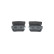 Kit de plaquettes de frein, frein à disque BP1258 Bosch, Vignette 4