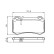 Kit de plaquettes de frein, frein à disque BP1264 Bosch, Vignette 6