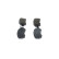 Kit de plaquettes de frein, frein à disque BP1265 Bosch, Vignette 3