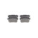 Kit de plaquettes de frein, frein à disque BP1266 Bosch, Vignette 7