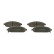 Kit de plaquettes de frein, frein à disque BP1278 Bosch, Vignette 3