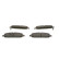 Kit de plaquettes de frein, frein à disque BP1278 Bosch, Vignette 5