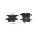 Kit de plaquettes de frein, frein à disque BP1279 Bosch, Vignette 2