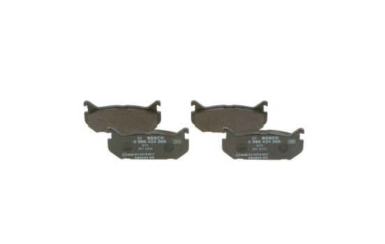 Kit de plaquettes de frein, frein à disque BP128 Bosch, Image 3