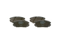 Kit de plaquettes de frein, frein à disque BP1282 Bosch