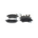 Kit de plaquettes de frein, frein à disque BP1287 Bosch, Vignette 6