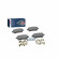 Kit de plaquettes de frein, frein à disque BP1292 Bosch, Vignette 8