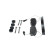 Kit de plaquettes de frein, frein à disque BP1299 Bosch, Vignette 7