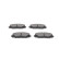 Kit de plaquettes de frein, frein à disque BP1303 Bosch