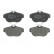 Kit de plaquettes de frein, frein à disque BP1306 Bosch