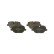 Kit de plaquettes de frein, frein à disque BP1331 Bosch, Vignette 3