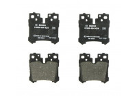 Kit de plaquettes de frein, frein à disque BP1346 Bosch