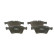 Kit de plaquettes de frein, frein à disque BP1349 Bosch