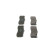 Kit de plaquettes de frein, frein à disque BP1350 Bosch, Vignette 2