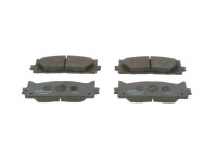 Kit de plaquettes de frein, frein à disque BP1352 Bosch