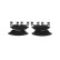 Kit de plaquettes de frein, frein à disque BP1355 Bosch, Vignette 6