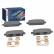 Kit de plaquettes de frein, frein à disque BP1357 Bosch, Vignette 8