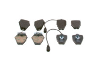 Kit de plaquettes de frein, frein à disque BP1358 Bosch
