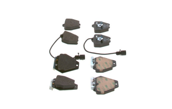 Kit de plaquettes de frein, frein à disque BP1358 Bosch, Image 4