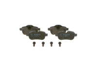 Kit de plaquettes de frein, frein à disque BP1373 Bosch