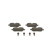 Kit de plaquettes de frein, frein à disque BP1373 Bosch, Vignette 5