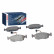 Kit de plaquettes de frein, frein à disque BP1384 Bosch, Vignette 6