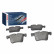 Kit de plaquettes de frein, frein à disque BP1408 Bosch, Vignette 7
