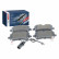Kit de plaquettes de frein, frein à disque BP1409 Bosch, Vignette 6