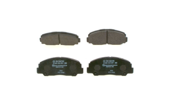 Kit de plaquettes de frein, frein à disque BP145 Bosch
