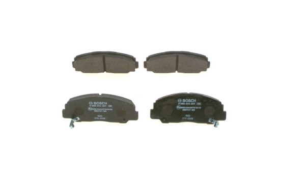 Kit de plaquettes de frein, frein à disque BP145 Bosch, Image 3