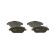Kit de plaquettes de frein, frein à disque BP1485 Bosch, Vignette 9