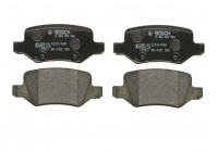 Kit de plaquettes de frein, frein à disque BP1490 Bosch
