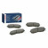 Kit de plaquettes de frein, frein à disque BP1493 Bosch, Vignette 9