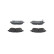 Kit de plaquettes de frein, frein à disque BP1495 Bosch, Vignette 6
