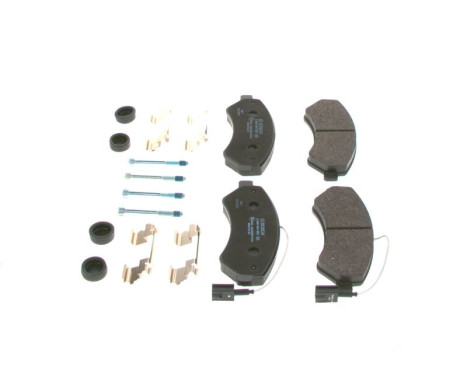 Kit de plaquettes de frein, frein à disque BP1501 Bosch, Image 2