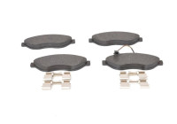 Kit de plaquettes de frein, frein à disque BP1502 Bosch