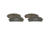 Kit de plaquettes de frein, frein à disque BP1681 Bosch