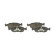 Kit de plaquettes de frein, frein à disque BP1682 Bosch