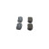 Kit de plaquettes de frein, frein à disque BP1683 Bosch, Vignette 7