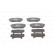Kit de plaquettes de frein, frein à disque BP1706 Bosch, Vignette 6