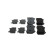 Kit de plaquettes de frein, frein à disque BP1733 Bosch, Vignette 6
