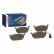 Kit de plaquettes de frein, frein à disque BP1736 Bosch, Vignette 8