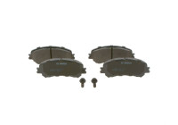 Kit de plaquettes de frein, frein à disque BP1737 Bosch