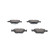 Kit de plaquettes de frein, frein à disque BP1744 Bosch