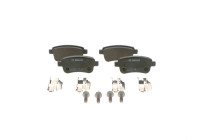 Kit de plaquettes de frein, frein à disque BP1750 Bosch
