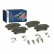 Kit de plaquettes de frein, frein à disque BP1750 Bosch, Vignette 9