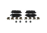 Kit de plaquettes de frein, frein à disque BP1760 Bosch
